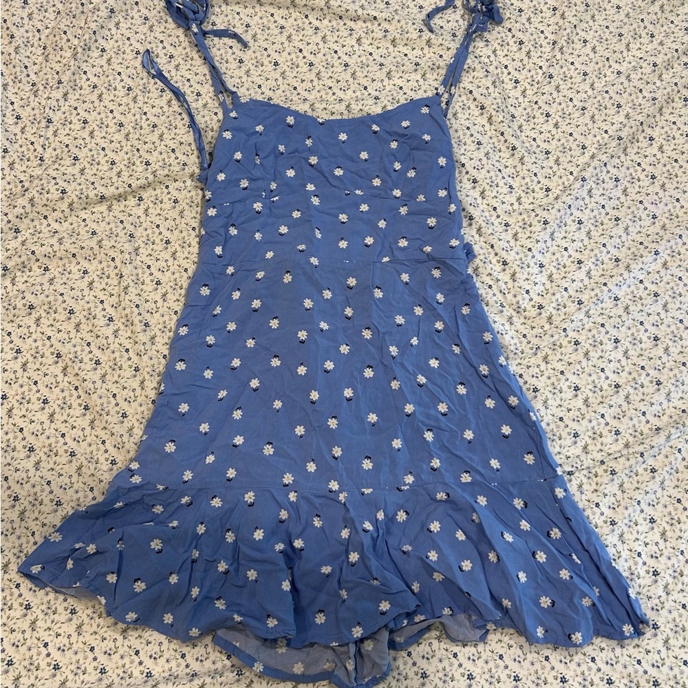 Wild Fable Blue Floral Dress